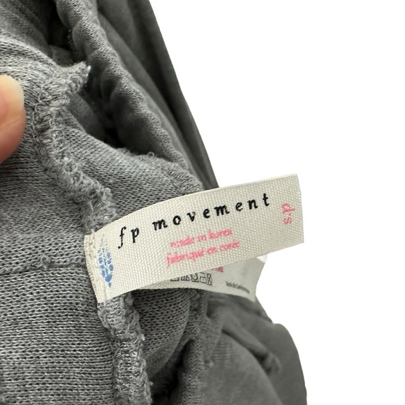 Free People Movement Womens Back Into It Joggers Size Small Gray Elastic Waist - Picture 8 of 9
